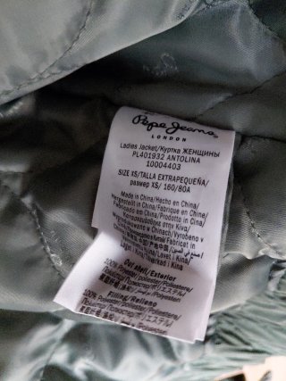 Chaqueta Pepe Jeans Antolina Verde