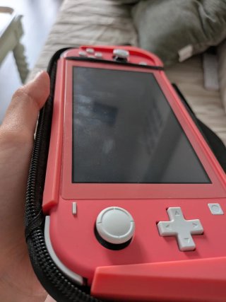 Nintendo Switch Lite Rosa + Cargador + Accesorios