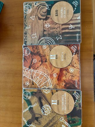 Libros de texto 4 ESO Anaya en perfecto estado.