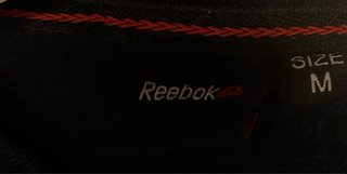 Camiseta Reebok Negra Talla M