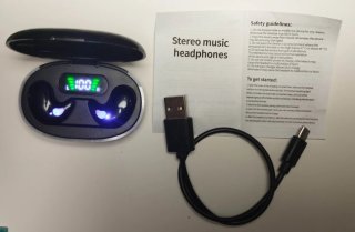 Auriculares Bluetooth Inalámbricos Negro
