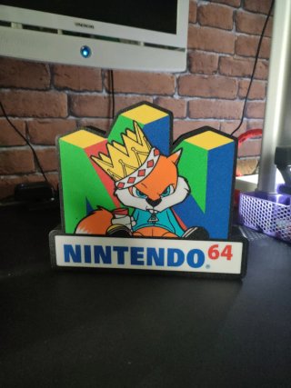 Lámpara Nintendo 64 Conker's Bad Fur Day