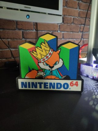 Lámpara Nintendo 64 Conker's Bad Fur Day
