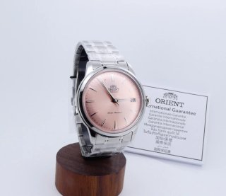 Orient Bambino 38mm Rosa Nuovo Full Set