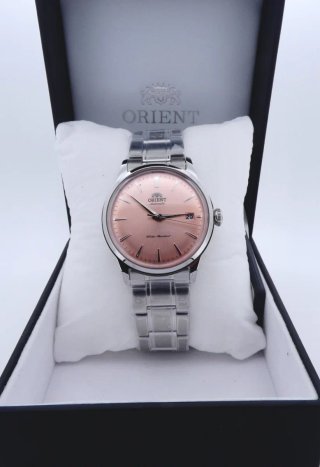 Orient Bambino 38mm Rosa Nuovo Full Set