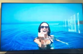 Televisor Plasma LED Samsung negra como nueva