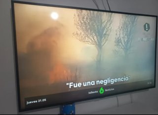 Televisor Plasma LED Samsung negra como nueva
