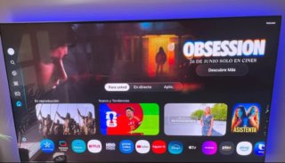Televisor Plasma LED Samsung negra como nueva