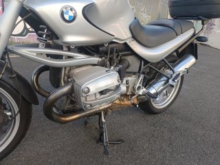 BMW R850R Plata