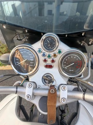 BMW R850R Plata