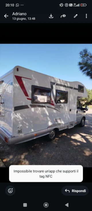 Autocaravana Fiat elnagh