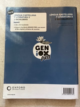 Lengua castellana y literatura II. Libro del es...