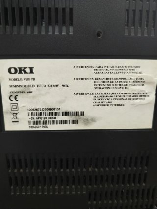 Tele / Monitor OKI Negro