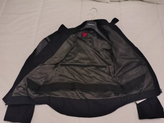 Chaqueta Dainese Air Fast Negra/Gris