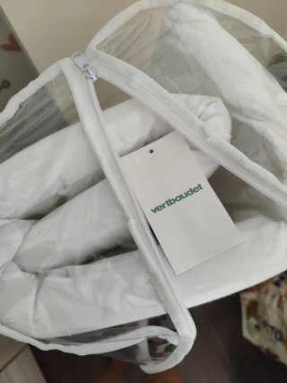 Colchón parque infantil + funda Verbaudet