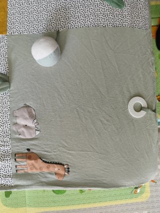Colchón parque infantil + funda Verbaudet