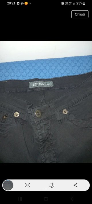 Pantaloni donna estivi neri