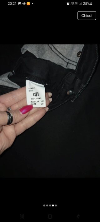 Pantaloni donna estivi neri