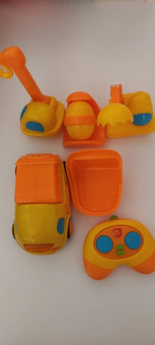 camión teledirigido de construcción 5 en 1