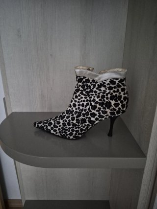Botines T38 estampado leopardo