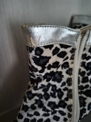 Botines T38 estampado leopardo