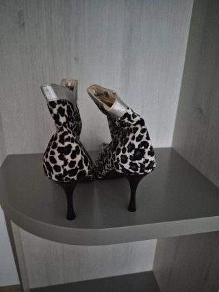 Botines T38 estampado leopardo