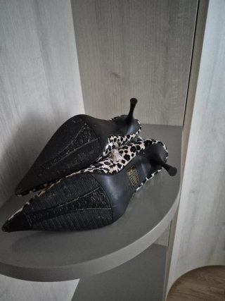 Botines T38 estampado leopardo