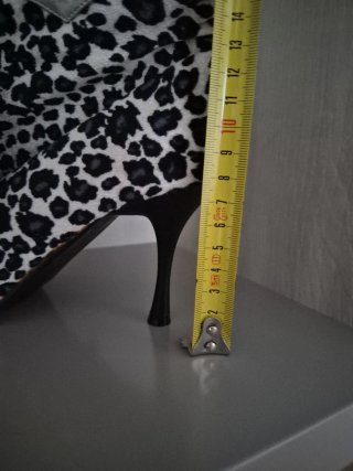 Botines T38 estampado leopardo