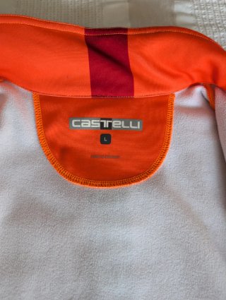 Chaqueta Ciclismo Castelli INEOS Grenadier Naranja
