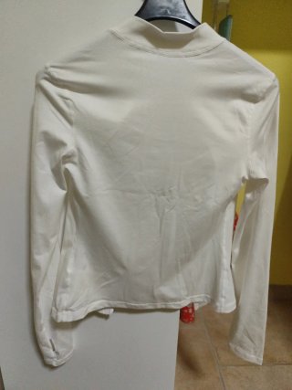 Maglia manica lunga con zip