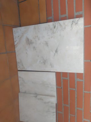 Placas de Mármol Blanco