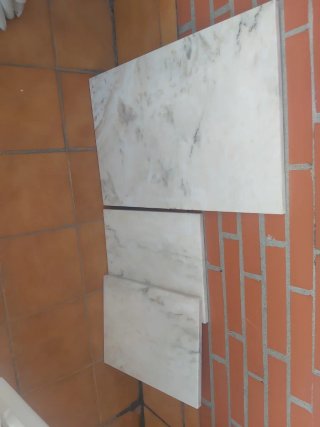 Placas de Mármol Blanco