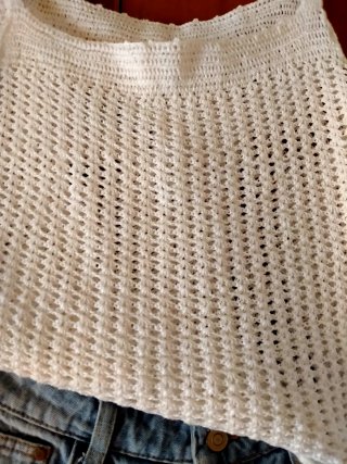 Conjunto Top Crochet y Shorts Perlas