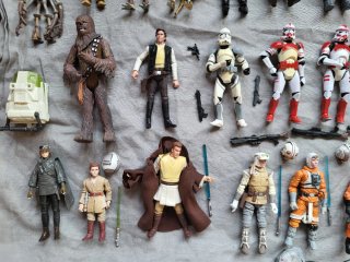 Lote 40 Figuras Star Wars Hasbro