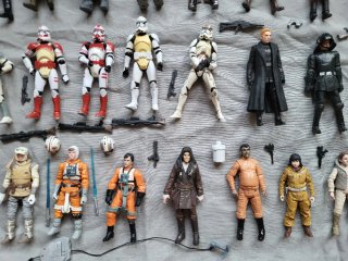 Lote 40 Figuras Star Wars Hasbro