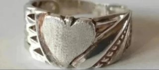 Anillos Plata Ley Corazón  Nudo