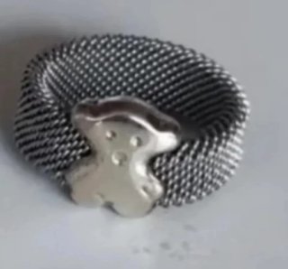Anillos Plata Ley Corazón  Nudo