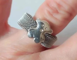 Anillos Plata Ley Corazón  Nudo