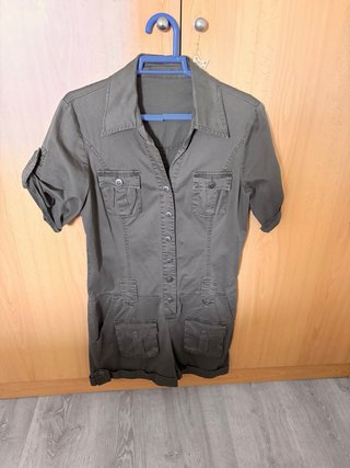 Mono corto militar verde
