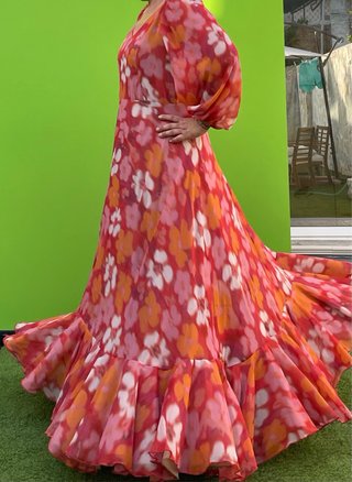 Traje de flamenca bata cómodo Talla 40-42
