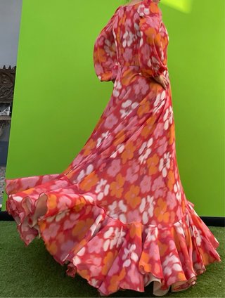 Traje de flamenca bata cómodo Talla 40-42