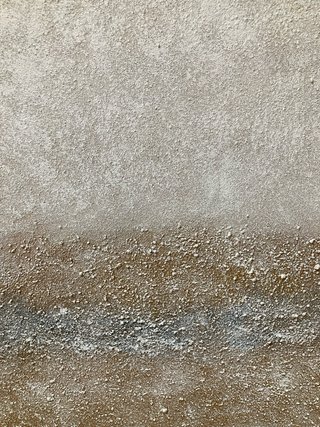 Cuadro abstracto pintado a mano con texturas