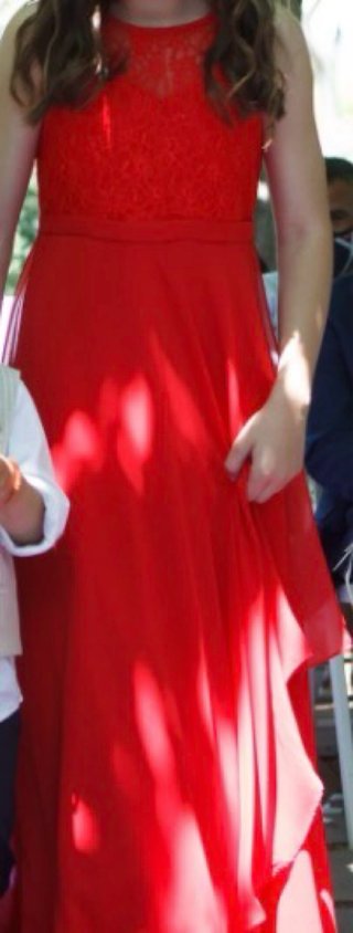 Vestido de fiesta rojo