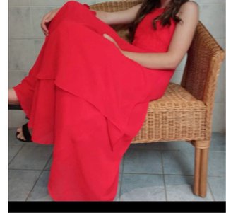 Vestido de fiesta rojo