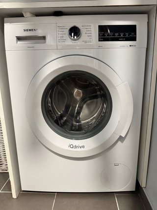 Lavadora Siemens 8kg iQdrive