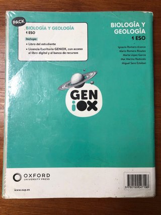 Biología y Geología 1º ESO. Libro del estudiant...