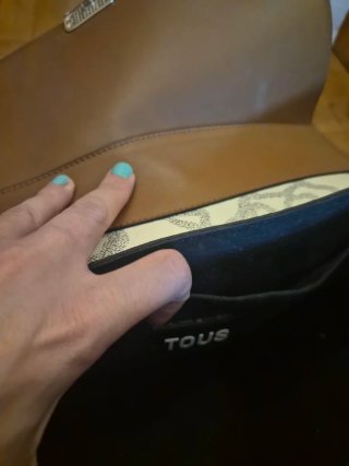 Bolso Tous Grande Beige y Marrón