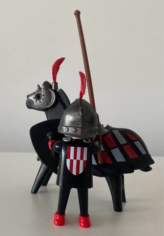 Playmobil Caballero Medieval con Caballo