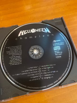 CD Helloween Chameleon
