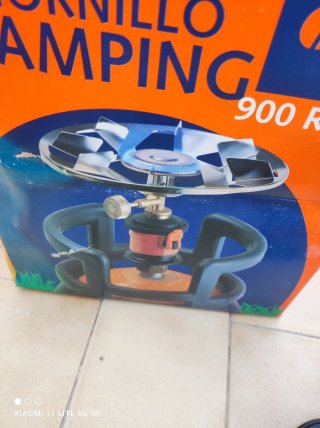 Hornillo camping gas con acoplador
